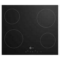 FLAVEL Glaskeramikkochfeld FLH62C schwarz Glas B/H/T: ca. 58x3,7x51 cm FLH62C - schwarz (58,00/3,70/51,00cm) - FLAVEL