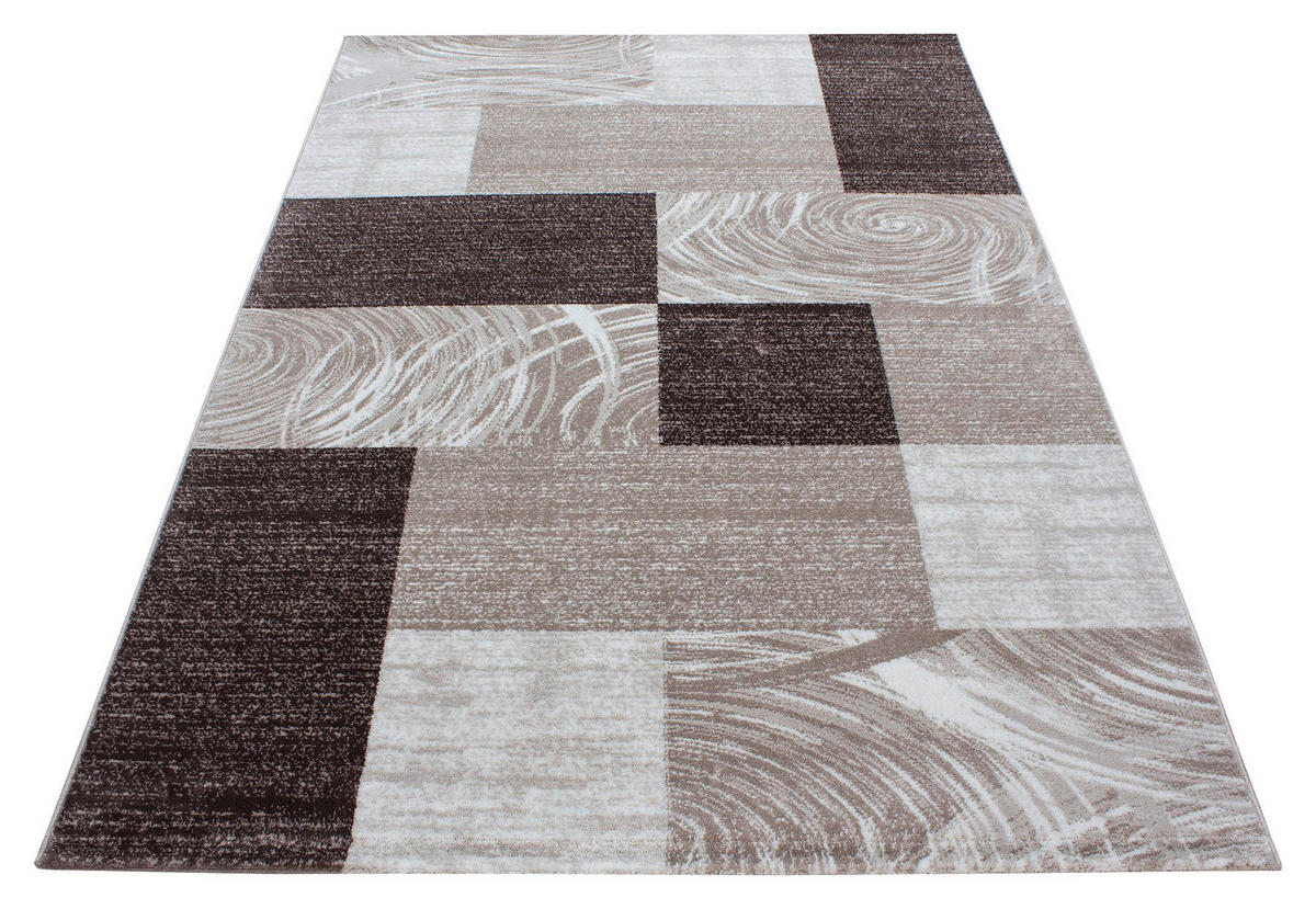 Ayyildiz Teppich PARMA braun B/L: ca. 80x150 cm PARMA - braun (80,00/150,00cm) - Ayyildiz