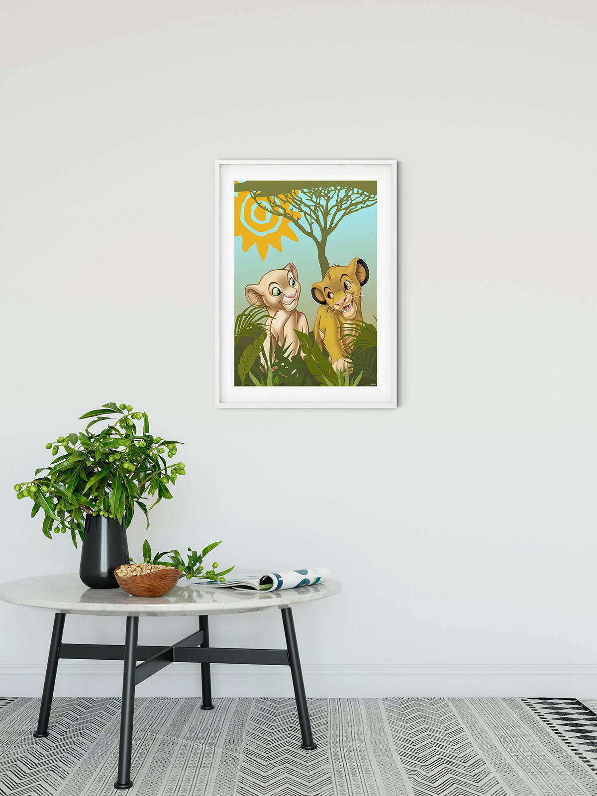 Komar Poster Lion King Urembo Meadows Lion King Urembo Meadows - Komar