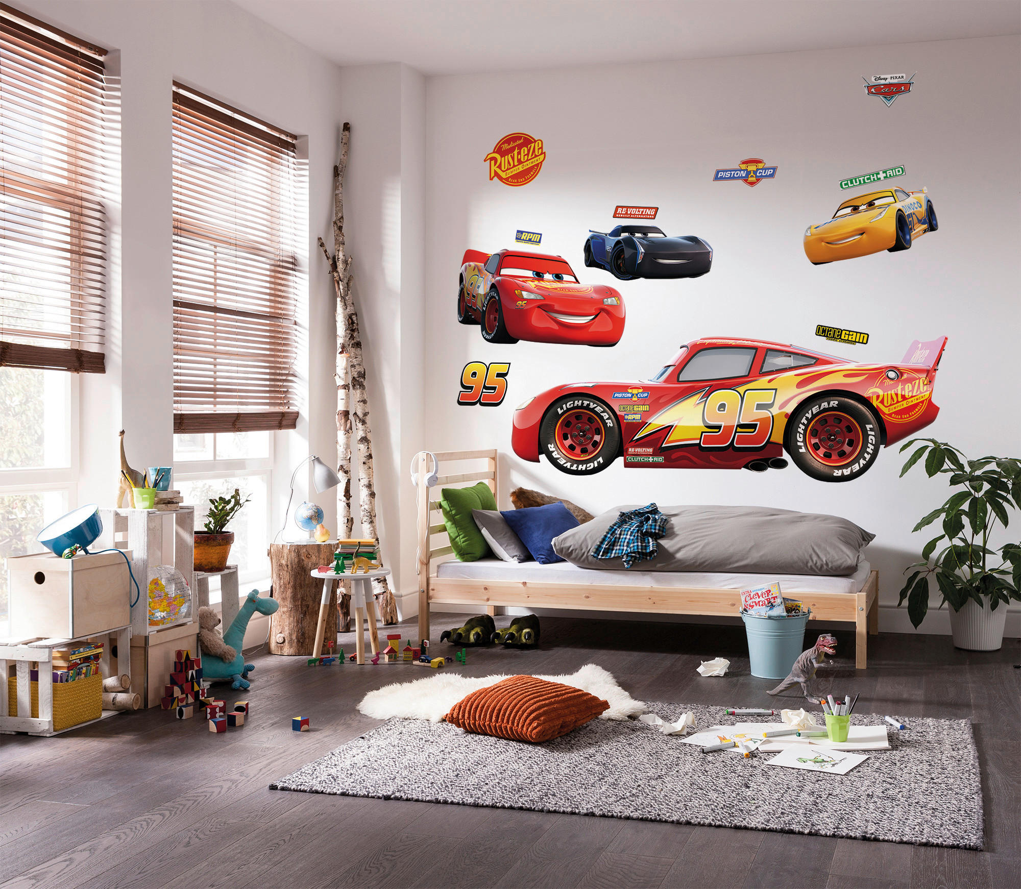 Komar Fototapete Cars XXL B/L: ca. 127x200 cm Cars XXL - (127,00/200,00cm) - Komar