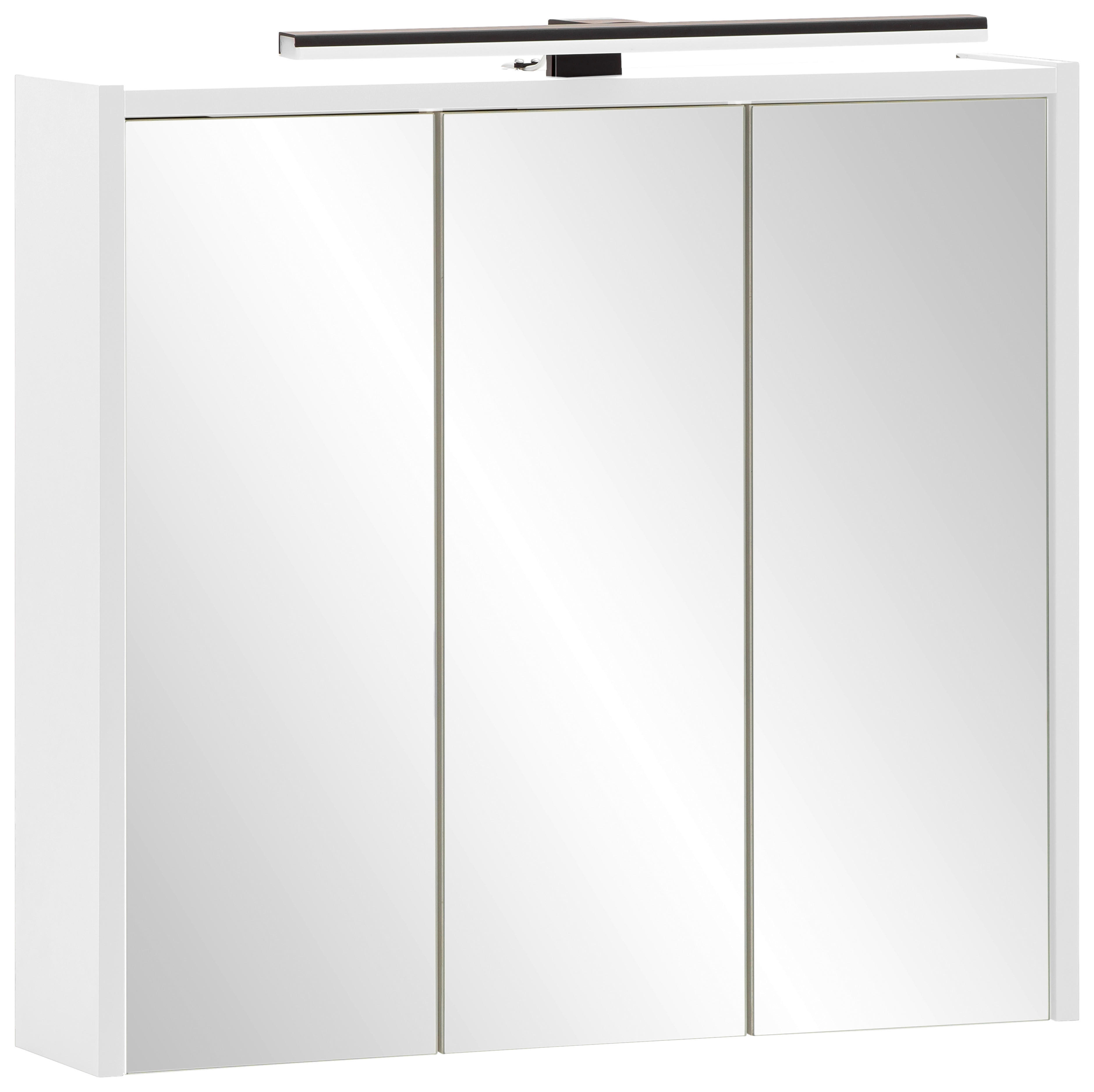 Spiegelschrank Katta weiß matt B/H/T: ca. 65x62,7x16 cm Katta - weiß (65,00/62,70/16,00cm) - Schildmeyer