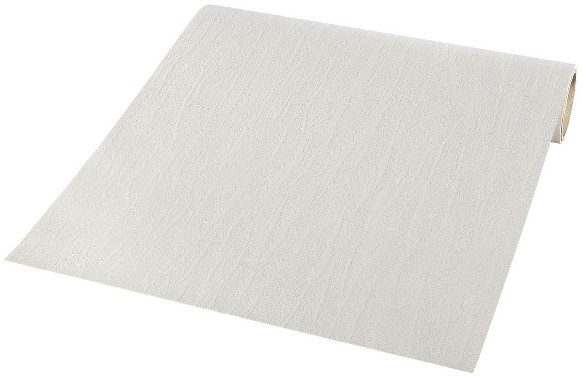Vinyltapete Struktur weiß B/L: ca. 53x1005 cm Vinyltapete_9786-01 - weiß (53,00/1005,00cm)