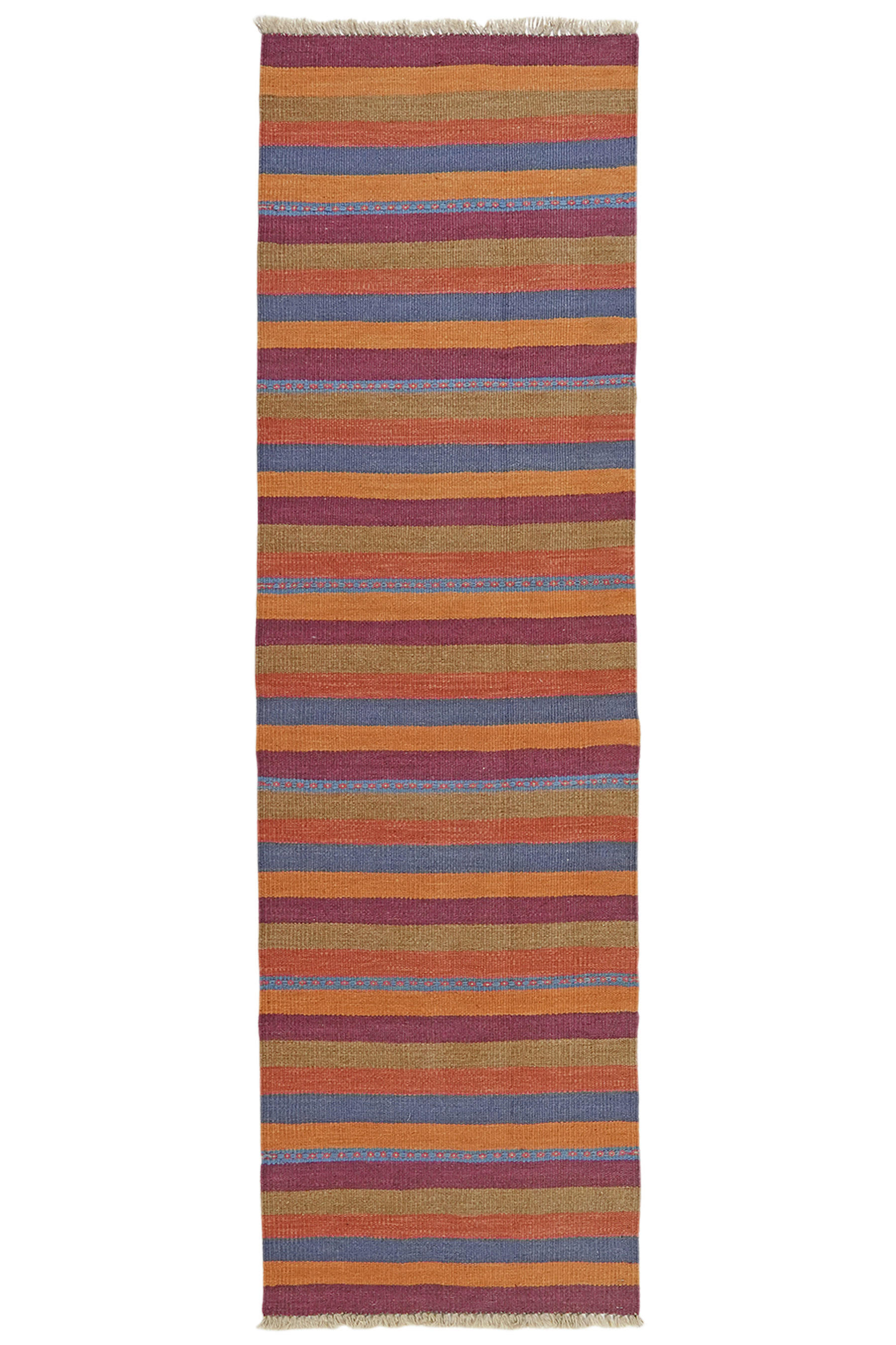 Teppich multicolor B/L: ca. 60x202 cm Teppich Kelim Gashgai - multicolor (60,00/202,00cm)