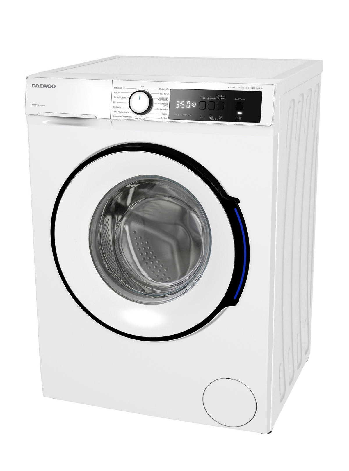 Daewoo Waschmaschine WM-FB8514W1A-DE Waschmaschine WM-FB8514W1A-DE - weiß (59,70/84,50/52,70cm) - Daewoo