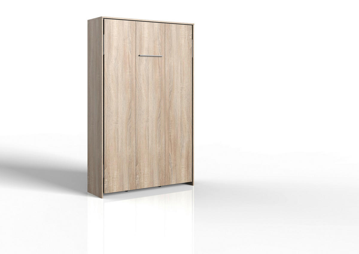 Klappbett Juist Eiche Sägerau Nachbildung Liegefläche B/L: ca. 120x200 cm Juist - Eiche (132,00/213,00/43,00cm)