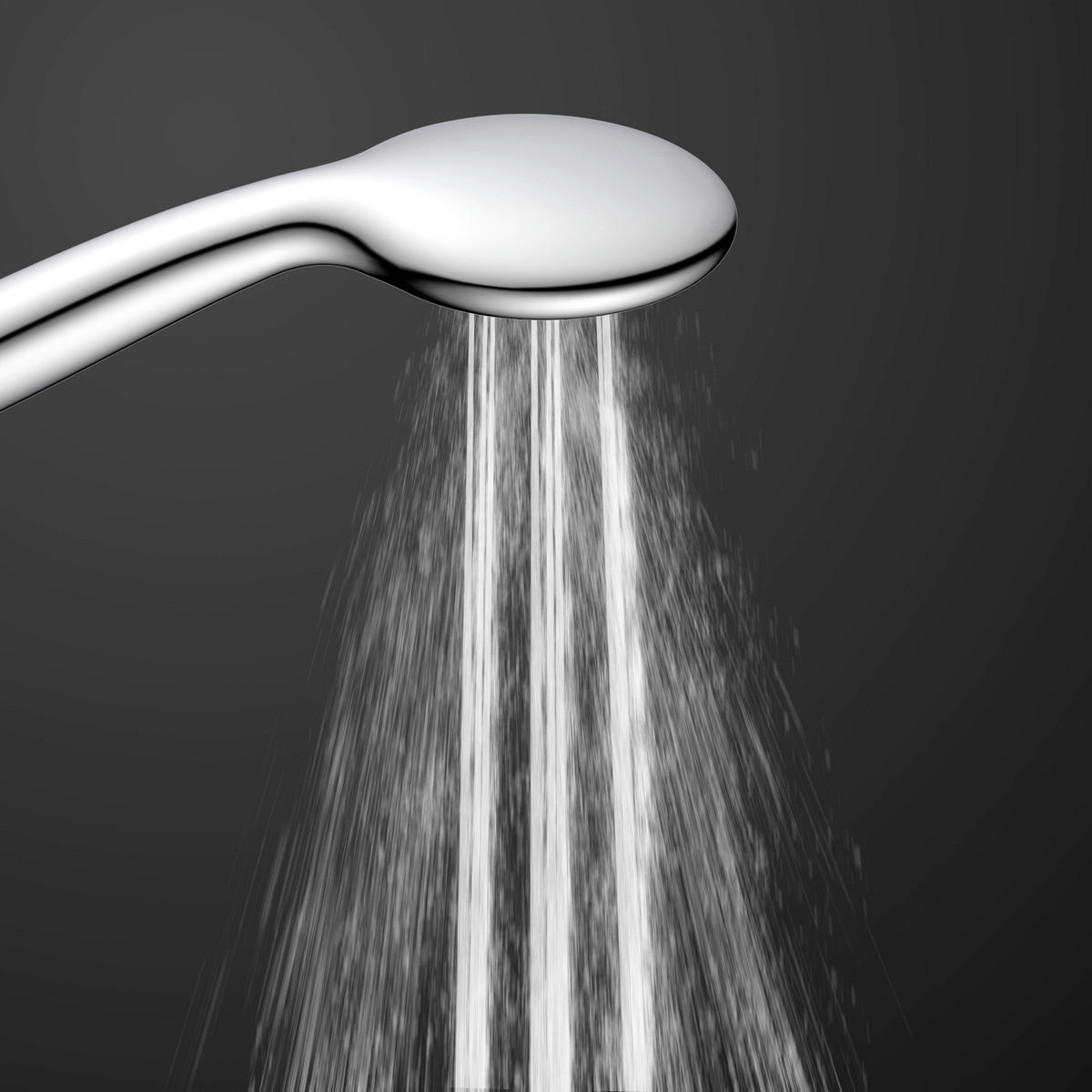 Handbrause Chrom Handbrauseset_Leon chrom - Chrom/anthrazit - EISL