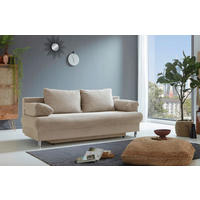 Schlafsofa Como beige B/H/T: ca. 196x90x93 cm Como - beige (196,00/90,00/93,00cm)