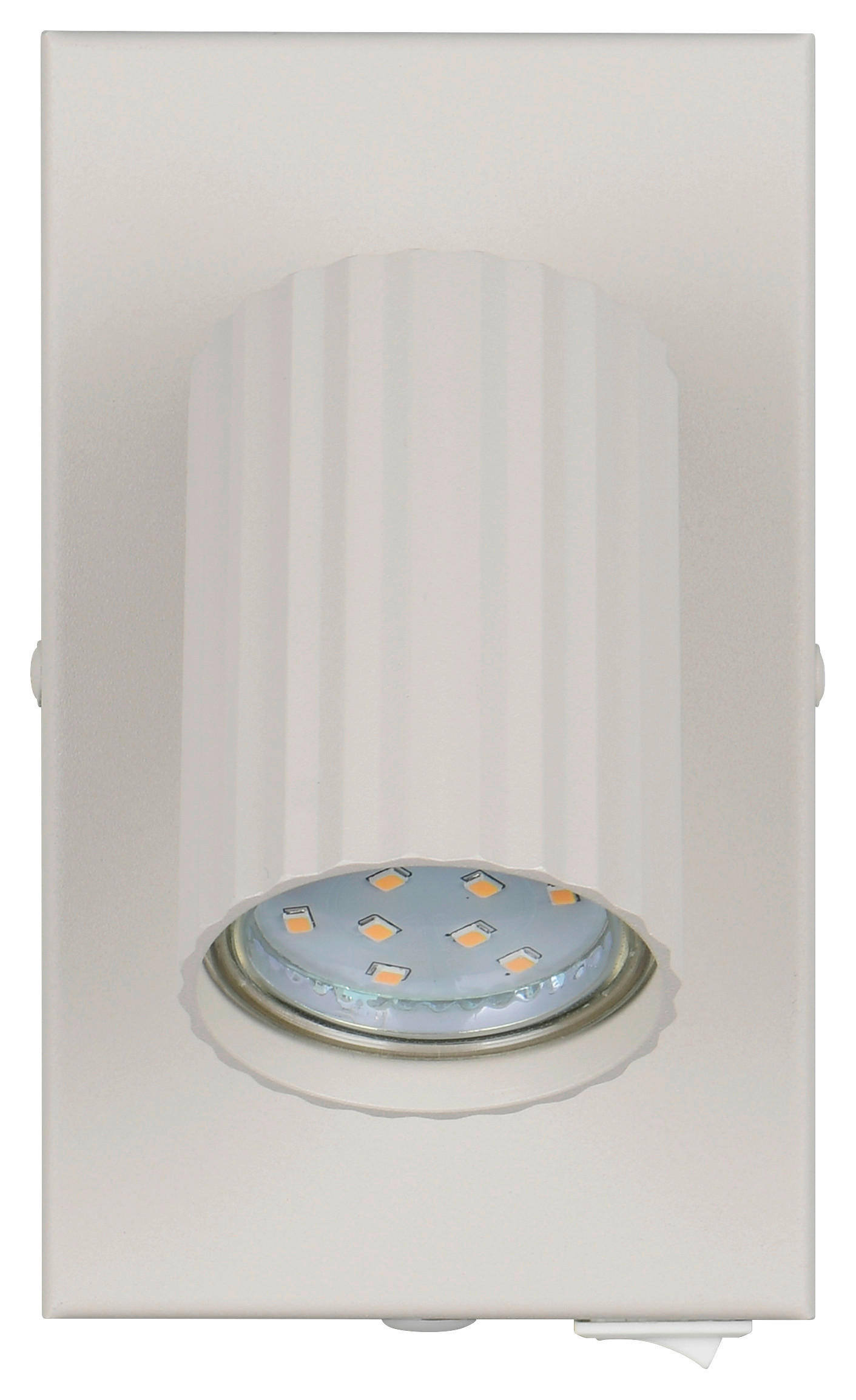 Reality Leuchten Spots grau Metall B/H/L: ca. 9x15x14,5 cm GU10 1 Brennstellen Spot_Soka_1 - grau (14,50/9,00/15,00cm) - Reality Leuchten