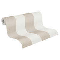 A.S.Creation Vliestapete New Elegance Streifen beige B/L: ca. 53x1005 cm New Elegance - beige (53,00/1005,00cm) - A.S.Creation