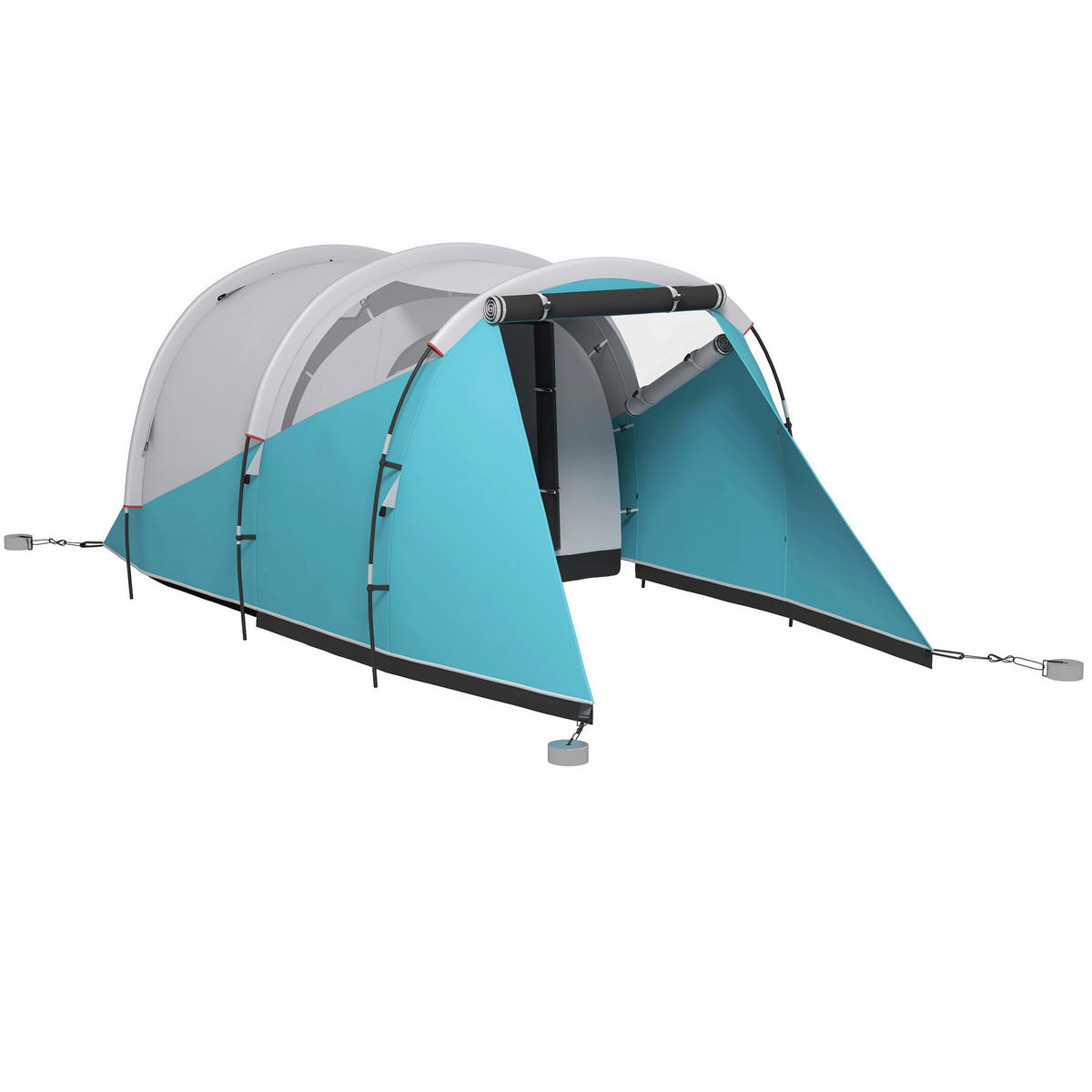 Outsunny Campingzelt B/H/L: ca. 260x190x460 cm Campingzelt - blau (460,00/260,00/190,00cm) - Outsunny