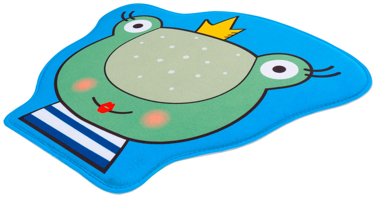 Obsession Teppich My Ibo Kids grün B/L: ca. 70x60 cm My Ibo Kids - blau/grün (70,00/60,00cm) - Obsession