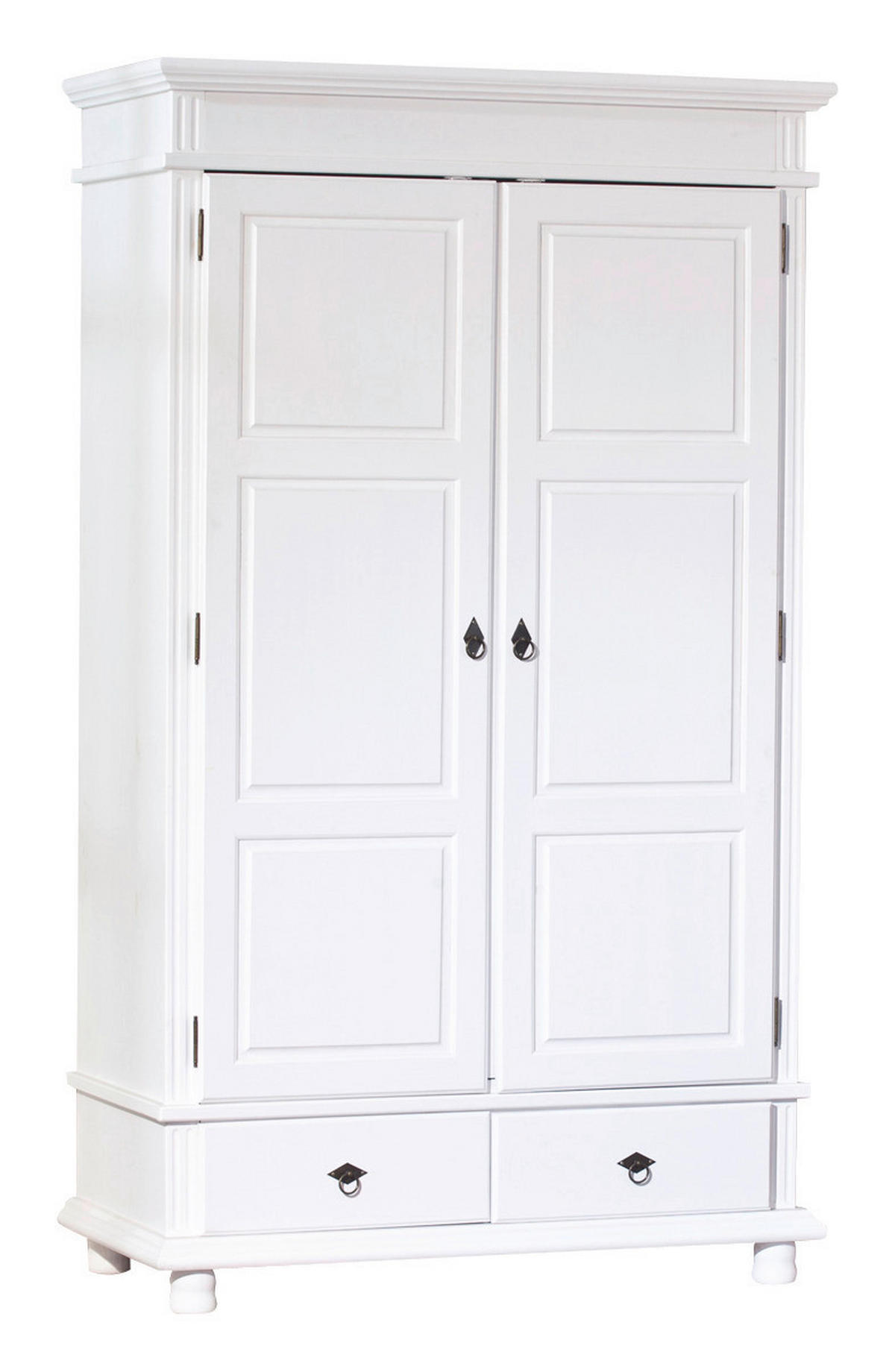 Kleiderschrank Danz weiß B/H/T: ca. 116x199x57 cm Danz - weiß (116,00/199,00/57,00cm) - Inter Link