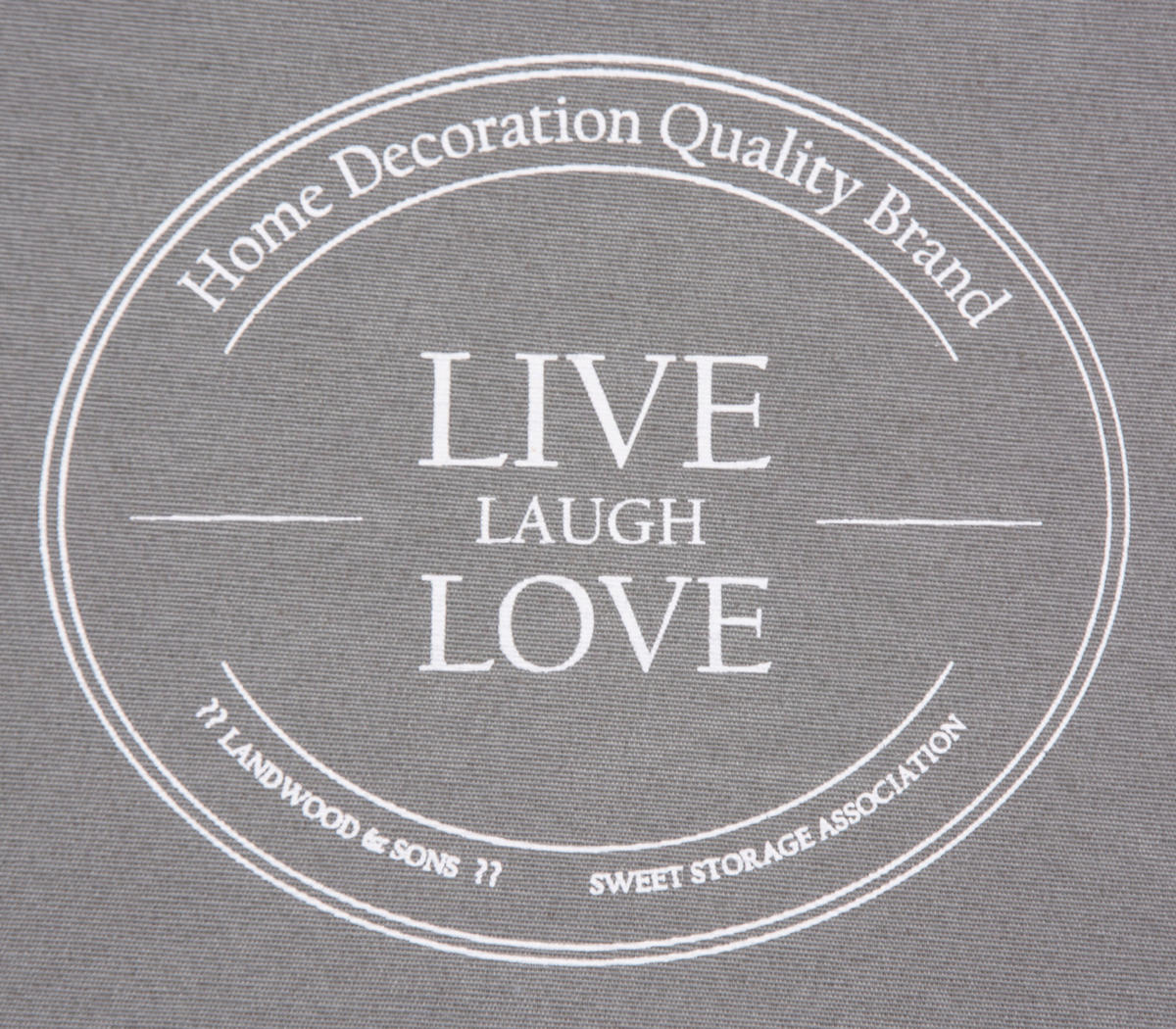 Motivbox Live anthrazit B/H/T: ca. 32x32x32 cm Live - anthrazit (32,00/32,00/32,00cm)