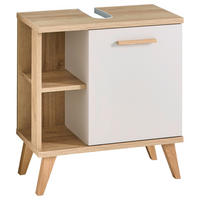 Waschbeckenunterschrank Quickset 966 Rivera Eiche Nachbildung creme B/H/T: ca. 60x65x33 cm Quickset 966 - creme/Rivera Eiche (60,00/65,00/33,00cm)