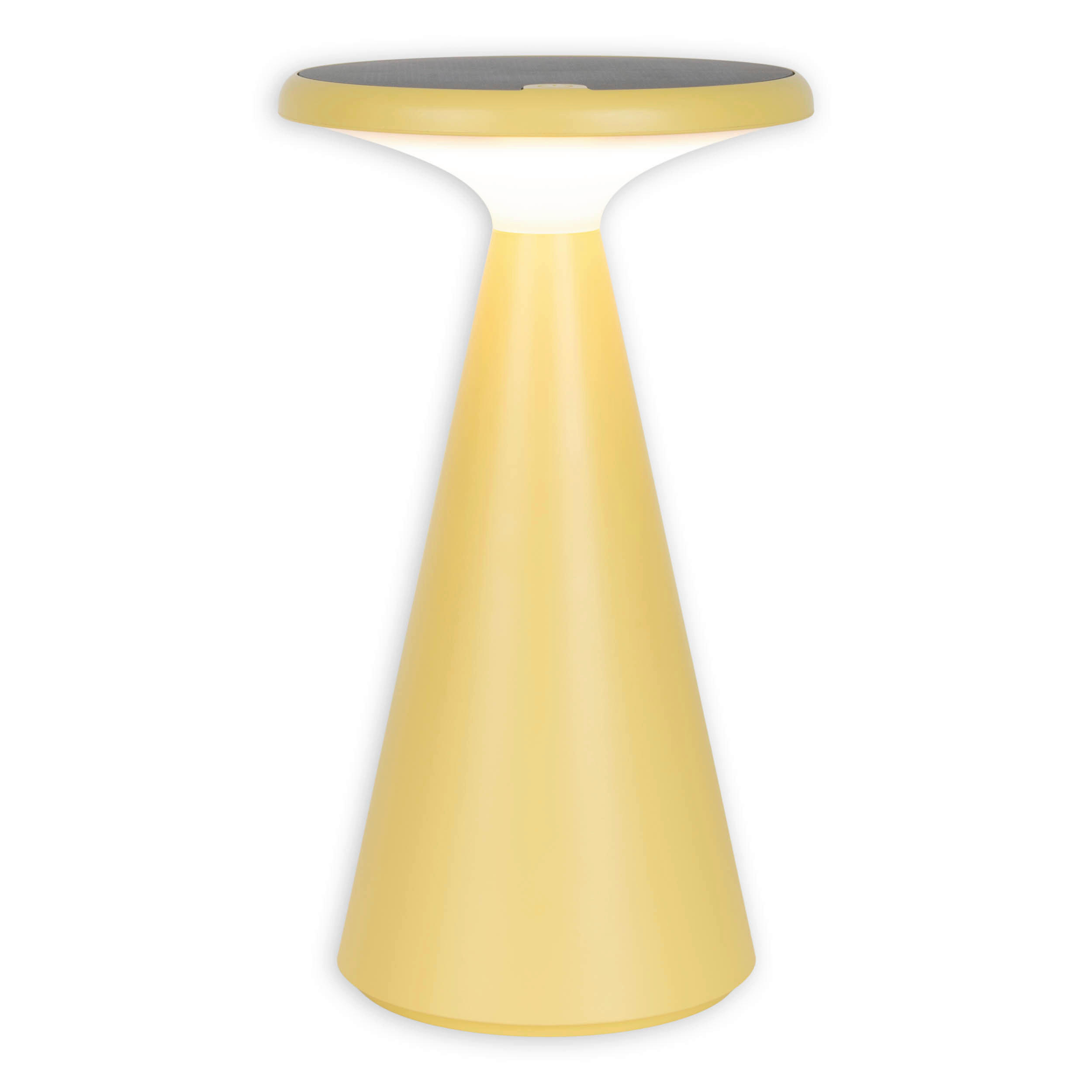 LED-Außentischleuchte gelb B/H/T/D: ca. 11,5x20x11,5x11,5 cm PALU - gelb (11,50/20,00/11,50cm) - Näve Leuchten