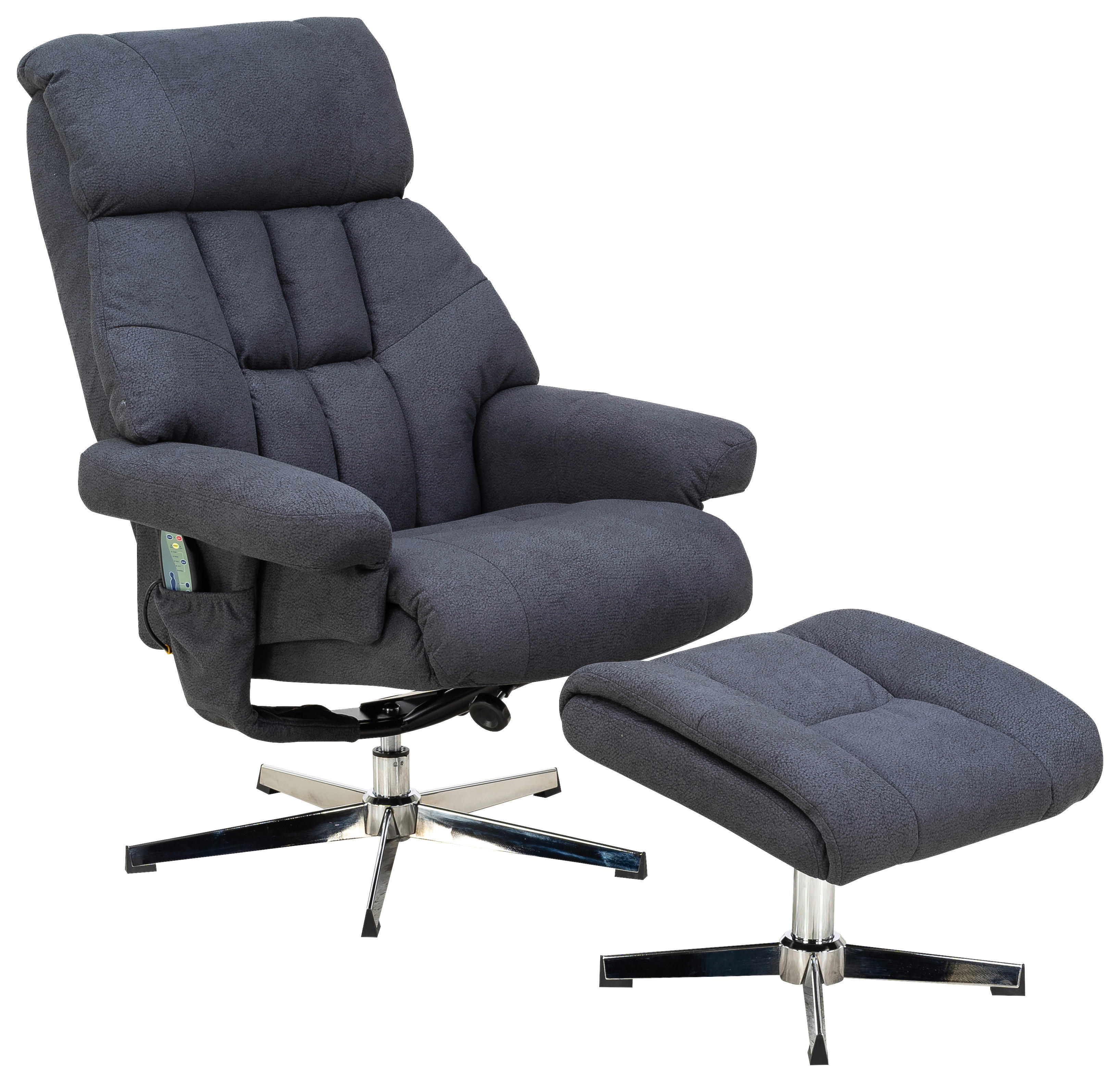 Relaxsessel anthrazit B/H/T: ca. 83x83x98 cm FM-470-2M_Relaxsessel_mit_Hocker - anthrazit (83,00/83,00/98,00cm)