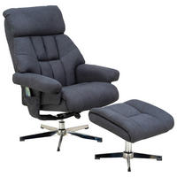 Relaxsessel anthrazit B/H/T: ca. 83x83x98 cm FM-470-2M_Relaxsessel_mit_Hocker - anthrazit (83,00/83,00/98,00cm)
