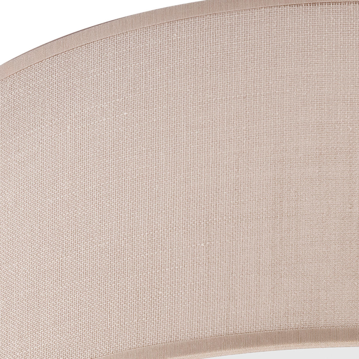 Lamkur Deckenleuchte VIVIAN 48413 beige PVC Textil Kunststoff H/L: ca. 13x35 cm E27 1 Brennstellen Vivian - beige (35,00cm) - Lamkur