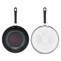 Wokpfanne silber Edelstahl Wokpfanne_Jamie-Oliver-Wok_Tefal - silber