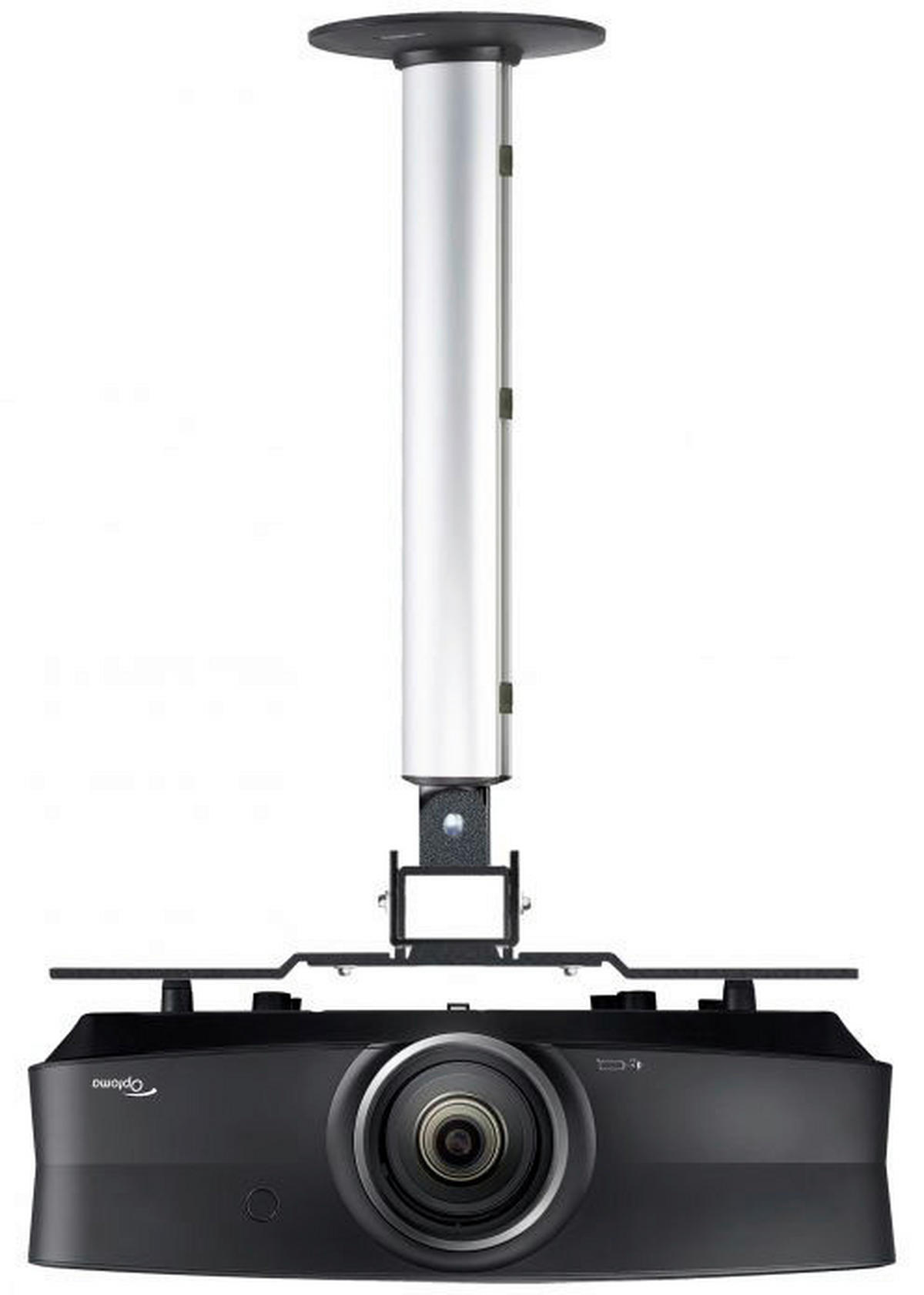 VCM Deckenhalterung Deckenhalterung silber Alu Deckenhalterung CPM - Alu/silber (62,00/19,00cm) - VCM