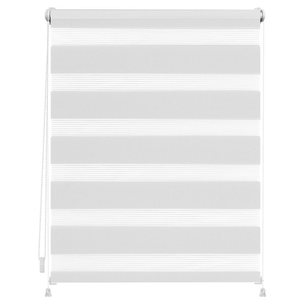 Thumbnail - LICHTBLICK Doppelrollo Duo weiß B/L: ca. 45x150 cm