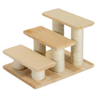 PawHut Katzentreppe beige Spanplatte B/H/L: ca. 35x34x45 cm Katzentreppe - beige (45,00/35,00/34,00cm) - PawHut
