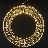 LED-Kranz LED-Kranz - weiß (39,00/5,00/39,00cm)