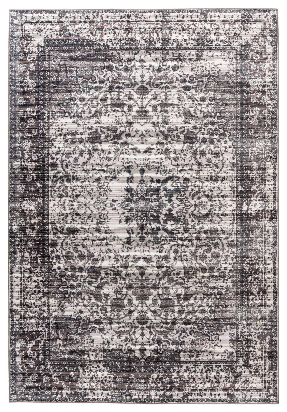 360Living Teppich Saphira grau B/L: ca. 120x170 cm Saphira - grau (120,00/170,00cm) - 360Living