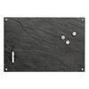 Zeller Memoboard Schiefer Schiefer - anthrazit (60,00/40,00/1,60cm) - Zeller