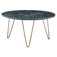 Couchtisch grün H/D: ca. 35x70 cm Couchtisch - grün (70,00/35,00cm) - Wohnling