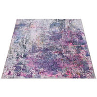 Webteppich Swing grau-lila B/L: ca. 120x160 cm Swing - grau-lila (120,00/160,00cm)