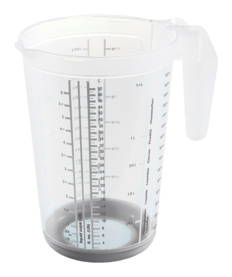 keeeper Messbecher grau Messkanne_Massimo - grau - keeeper