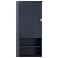 Hängeschrank Jesper blau dunkel B/H/T: ca. 30,3x70x16 cm Jesper - blau (30,30/70,00/16,00cm) - Möbelpartner