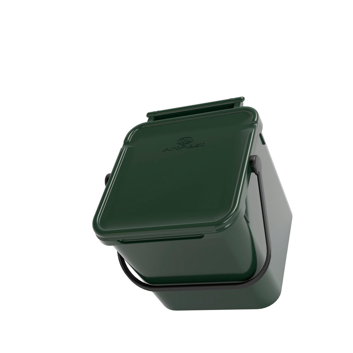Eco-Logico Abfalleimer grün B/H/L: ca. 24x20,5x23,7 cm Abfalleimer 7l - grün (23,70/24,00/20,50cm) - Eco-Logico