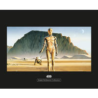 Komar Poster Star Wars Classic RMQ Droids Star Wars - Classic B/L: ca. 50x40 cm Star Wars Classic RMQ Droids - (50,00/40,00cm) - Komar