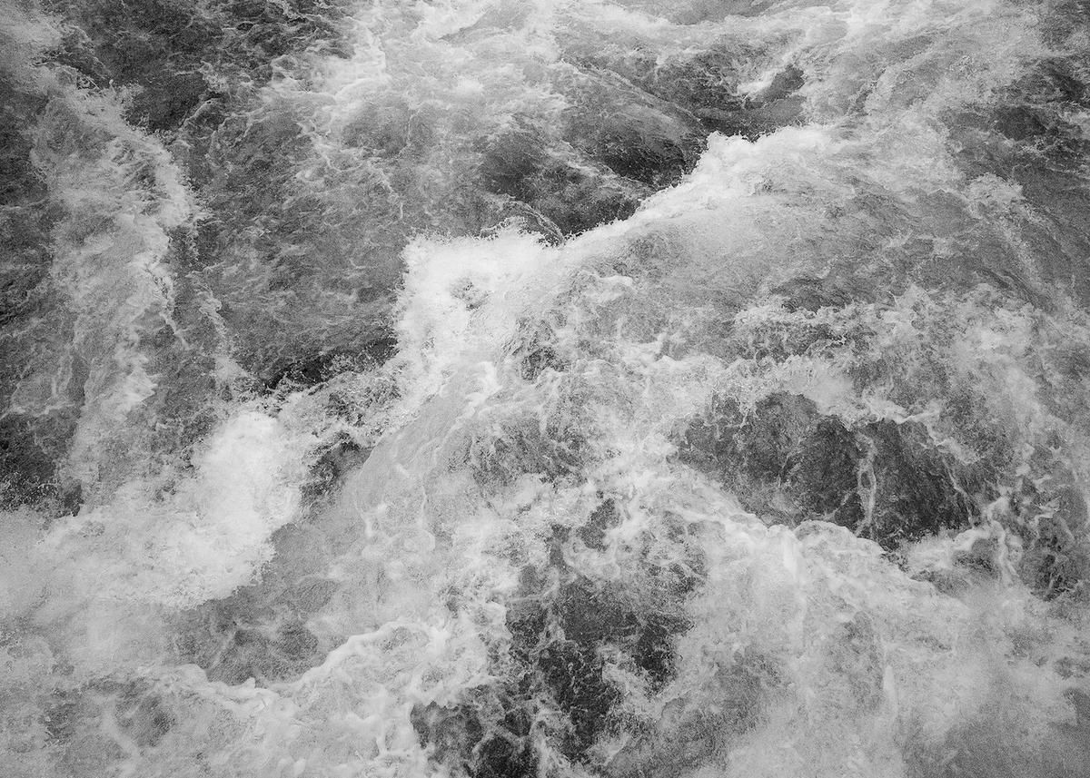 Komar Fototapete Wildest Water Wellen B/L: ca. 350x250 cm Wildest Water - (350,00/250,00cm) - Komar