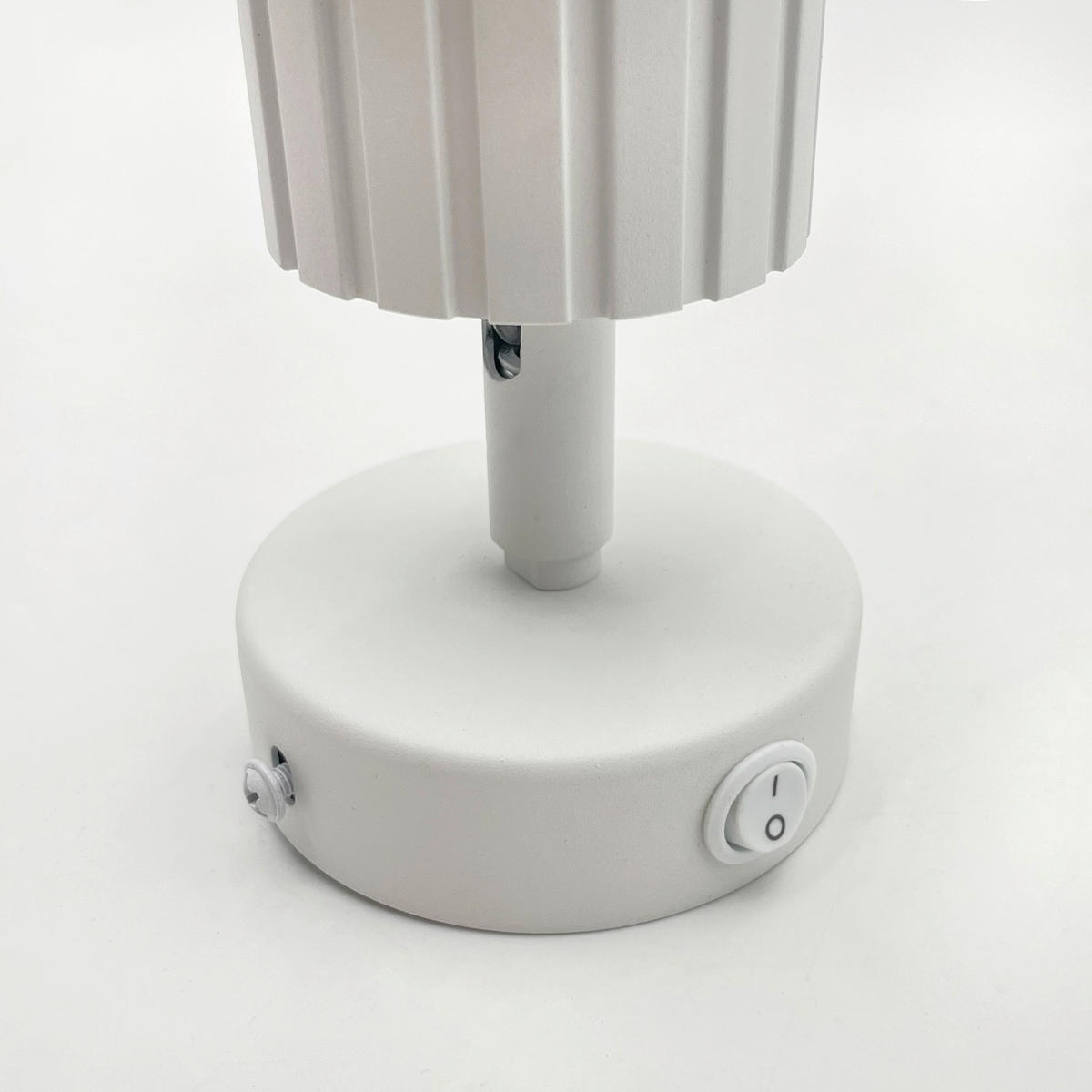 Lamkur Wandleuchte weiß Stahl B/H/L: ca. 8x16x8 cm GU10 1 Brennstellen Prisma - weiß (8,00/8,00/16,00cm) - Lamkur