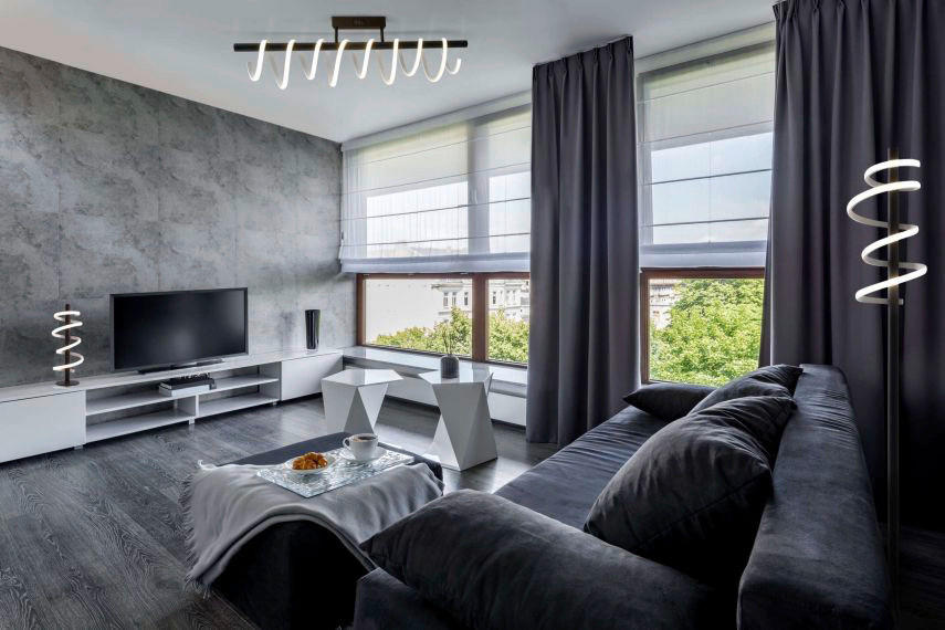Näve Leuchten LED Deckenleuchte NV1374322 schwarz Aluminium Kunststoff B/H/T: ca. 100x27x100 cm null 1 Brennstellen Belleza - schwarz (100,00/27,00/100,00cm) - Näve Leuchten