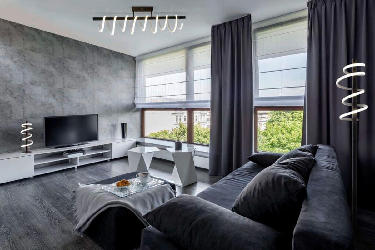 Näve Leuchten LED Deckenleuchte NV1374322 schwarz Aluminium Kunststoff B/H/T: ca. 100x27x100 cm null 1 Brennstellen Belleza - schwarz (100,00/27,00/100,00cm) - Näve Leuchten