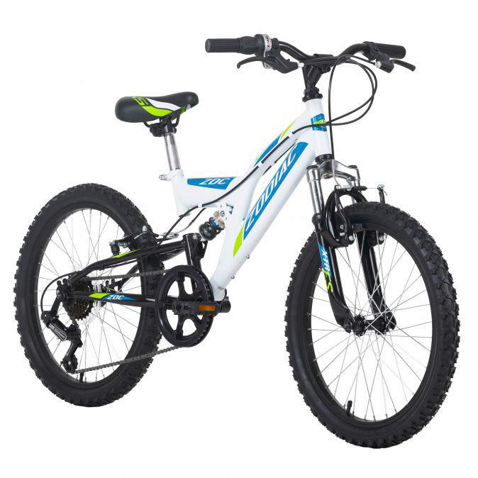 KS-Cycling Kinderfahrrad Zodiac  20 Zoll Rahmenhöhe 31 cm 6 Gänge weiß weiß ca. 20 Zoll