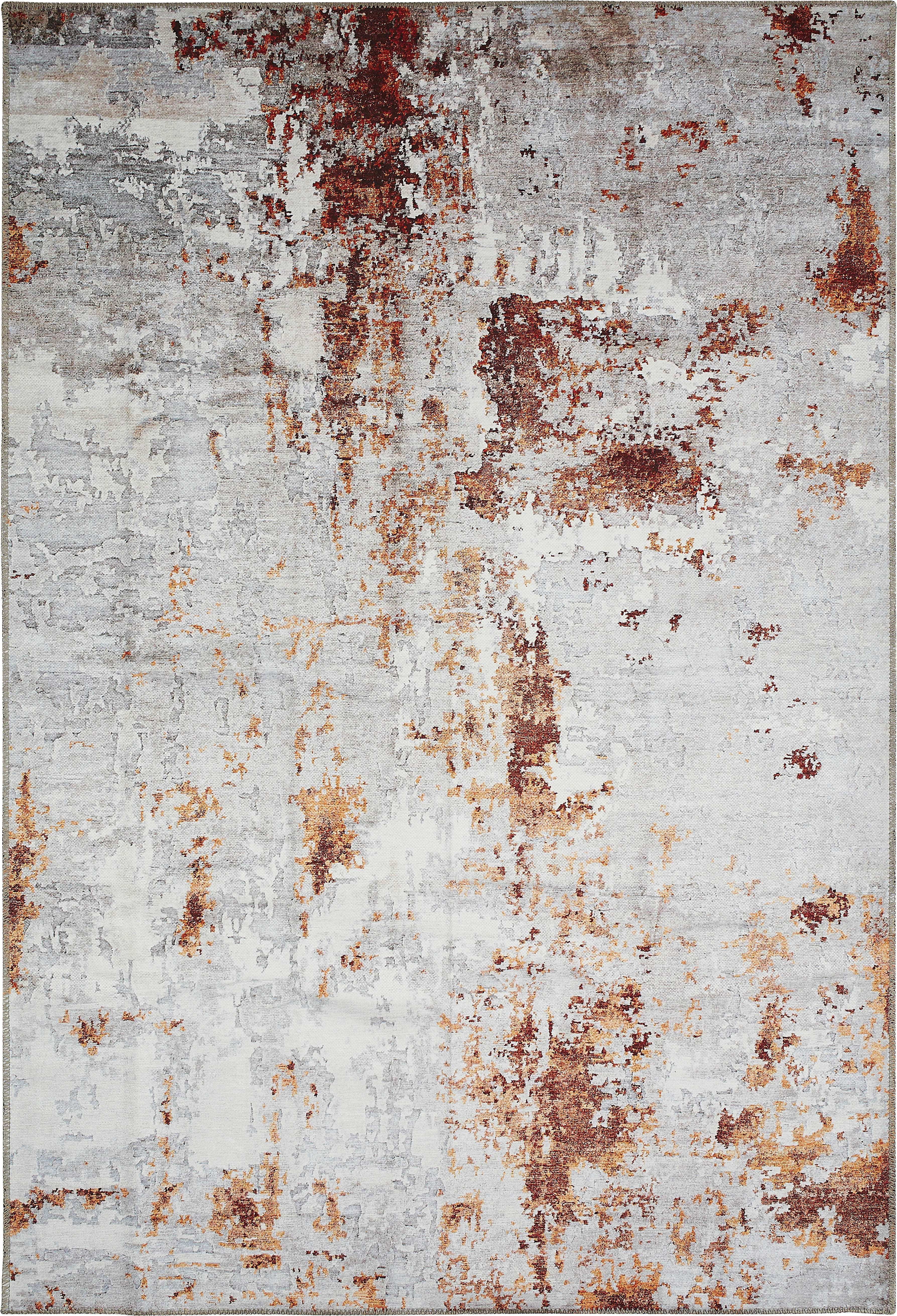 Luxor Living Teppich Lago grau B/L: ca. 160x230 cm Lago - rost/grau (160,00/230,00cm) - Luxor Living