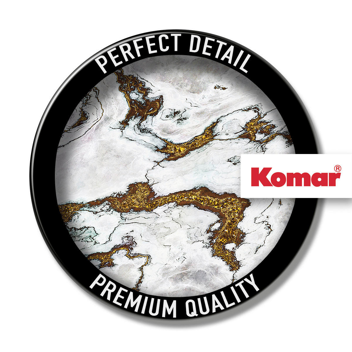 Komar Fototapete Marble Vibe D: ca. 125 cm Marble Vibe - (125,00cm) - Komar