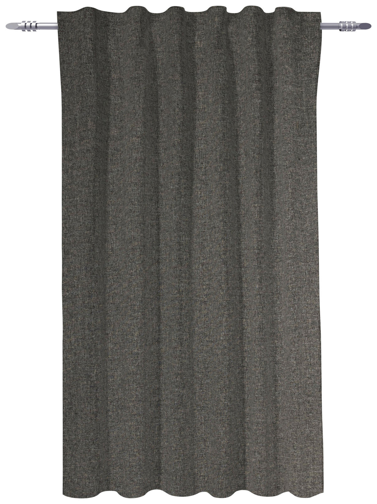 Kombivorhang Ulrich anthrazit B/L: ca. 135x175 cm Ulrich - anthrazit (135,00/175,00cm) - POCOline