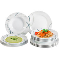 Sensation Tafelservice weiß Porzellan 12 tlg. Tafelset_Ben_12tlg. - weiß - Sensation