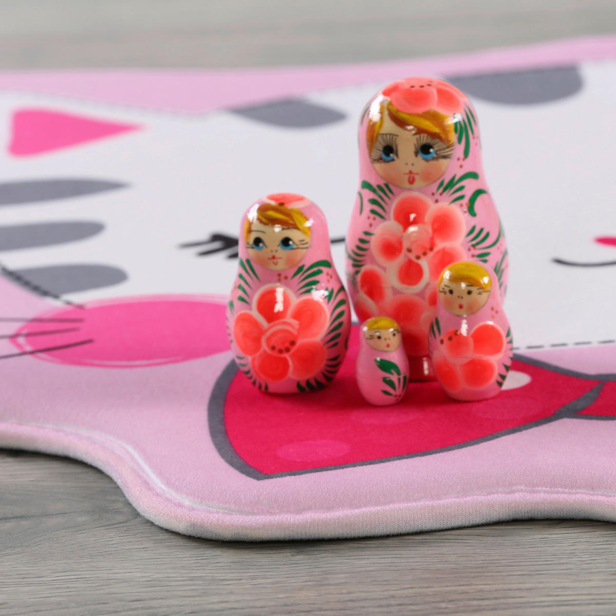 Obsession Teppich My Ibo Kids rosa B/L: ca. 60x70 cm My Ibo Kids - rosa (60,00/70,00cm) - Obsession