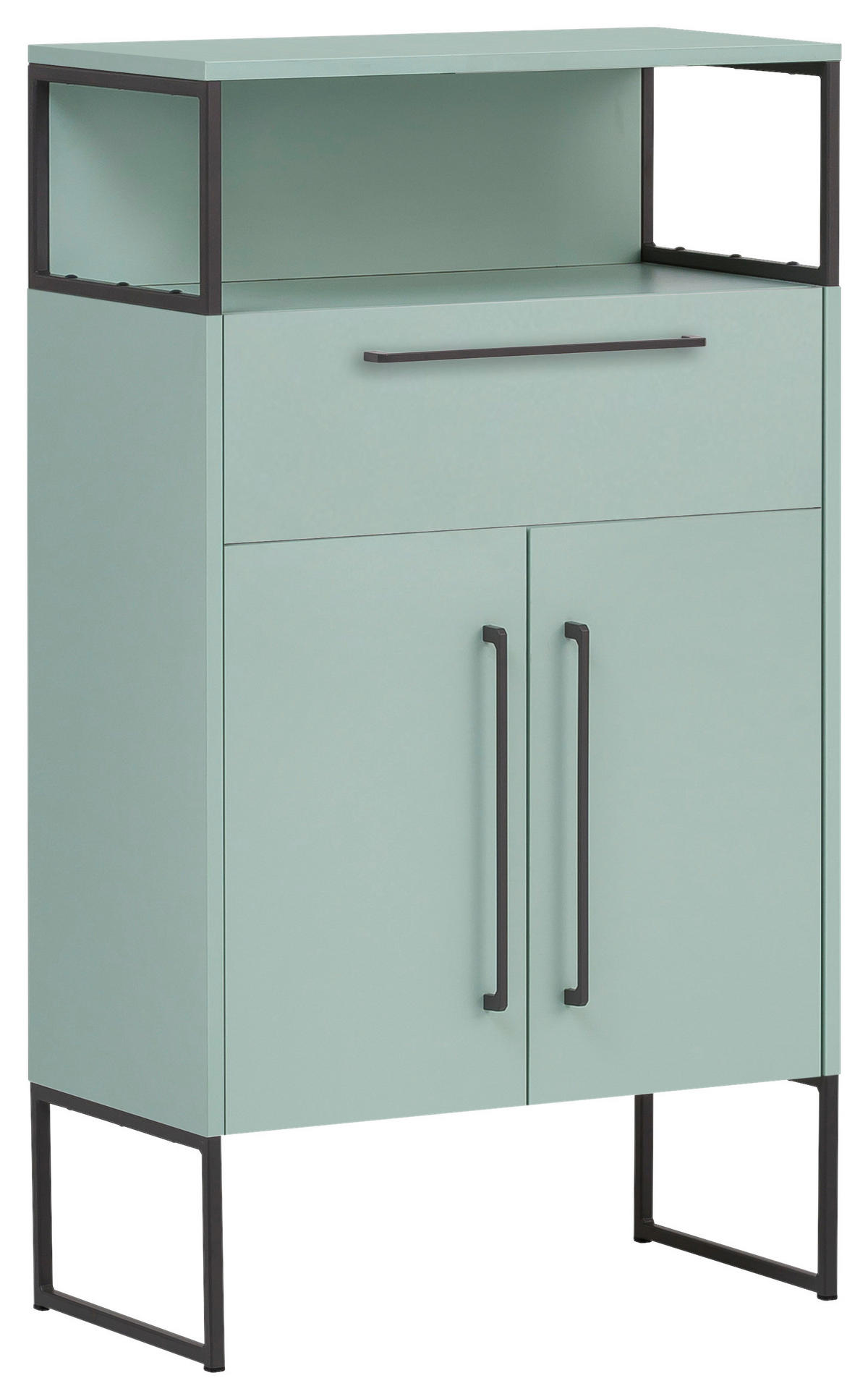 Midischrank Limone mint B/H/T: ca. 65,2x112,6x33,1 cm Limone - mint (65,20/112,60/33,10cm) - Möbelpartner