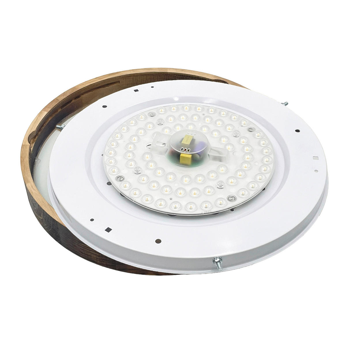 Lamkur Deckenleuchte Anello - Eiche (48,50/48,50/12,00cm) - Lamkur