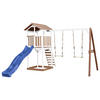 AXI Spielturm Beach Tower braun B/H/L: ca. 357x242x349 cm Beach Tower - braun/blau (349,00/357,00/242,00cm) - AXI