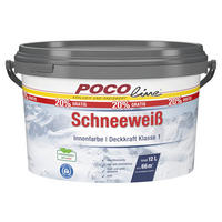 Raumfarbe Schneeweiß weiß ca. 12 l Schneeweiß - weiß (12,00l)