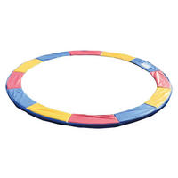 Outsunny Trampolin blau D: ca. 366 cm Trampolin_Randabdeckung - blau/gelb (366,00cm) - Outsunny